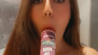 Lauren Alexis Sucking Ice Cream OnlyFans Video Leaked