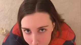 Sunnyrayxo Spider Girl Blowjob OnlyFans Video Leaked