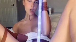 Sunnyrayxo Star Wars Sward Masturbation Part 2 OnlyFans Video Leaked