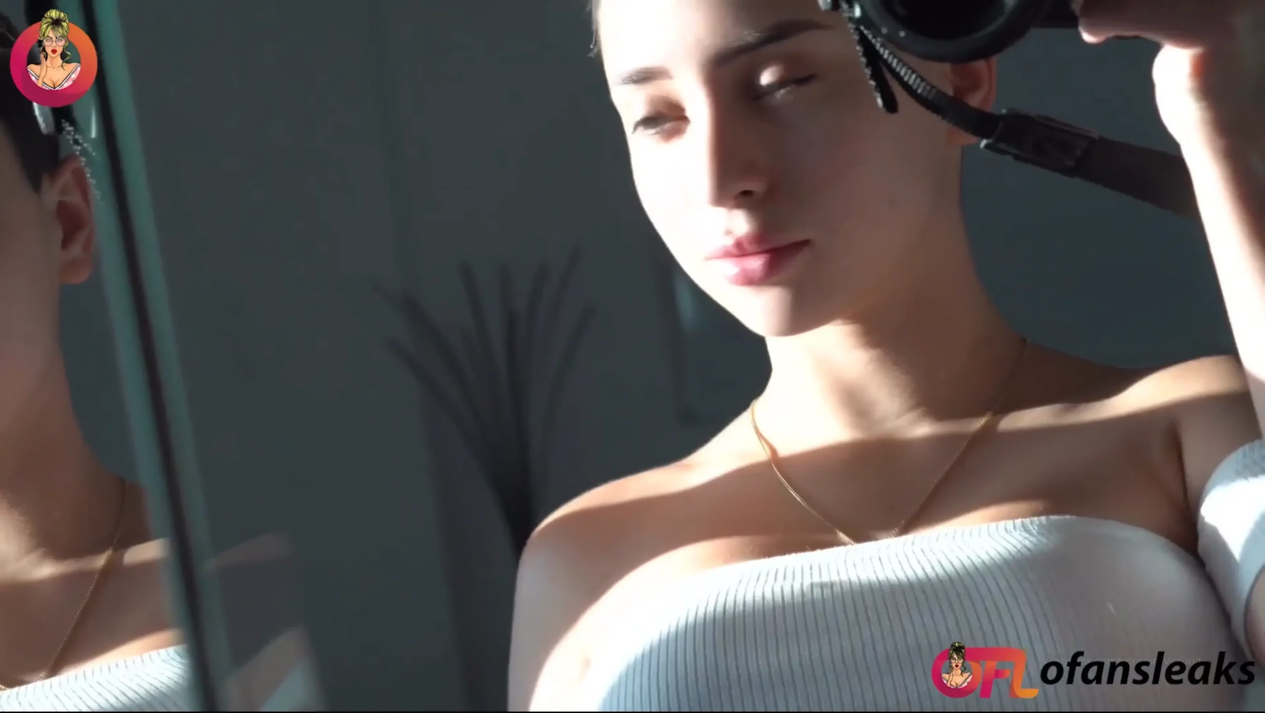 Veronica Perasso Mirror Strips OnlyFans Video Leaked