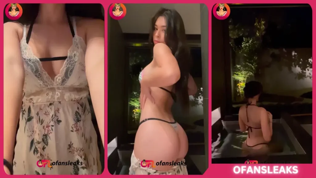Aishah Sofey Bathing in Jacuzzi OnlyFans Video Leaked