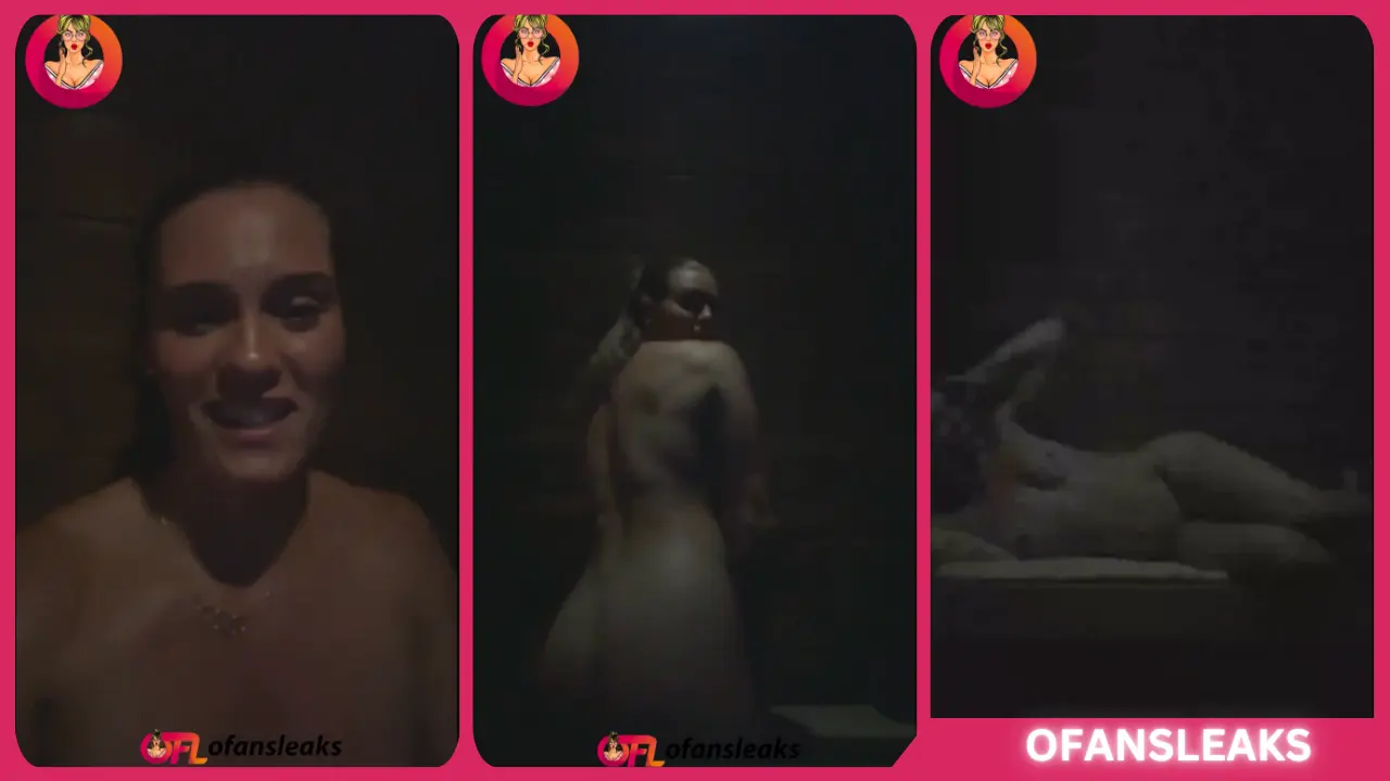 Alysha Newman Nude Steam Bath OnlyFans Video Leaked