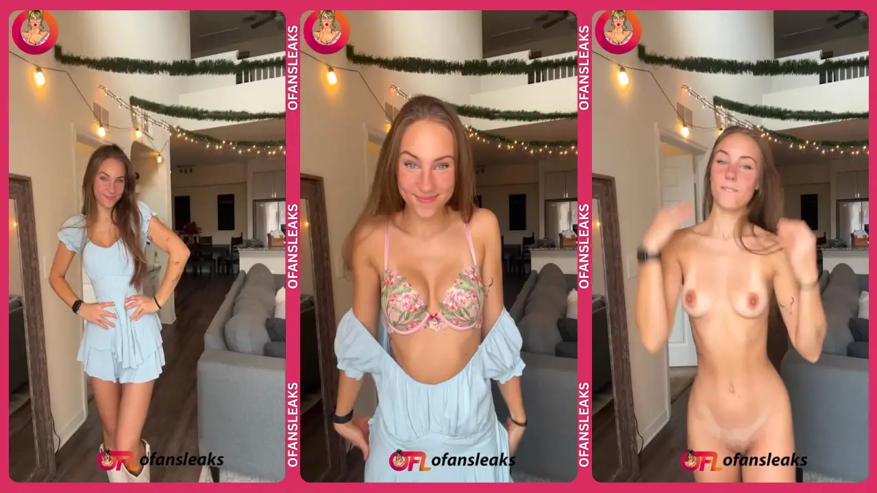 Anyalacey Blue Frok Dress Stripping OnlyFans Leaked Video