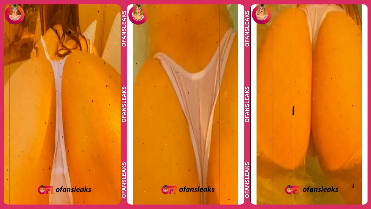 Alina Rose Ass Twerking in White Panty Viral Video