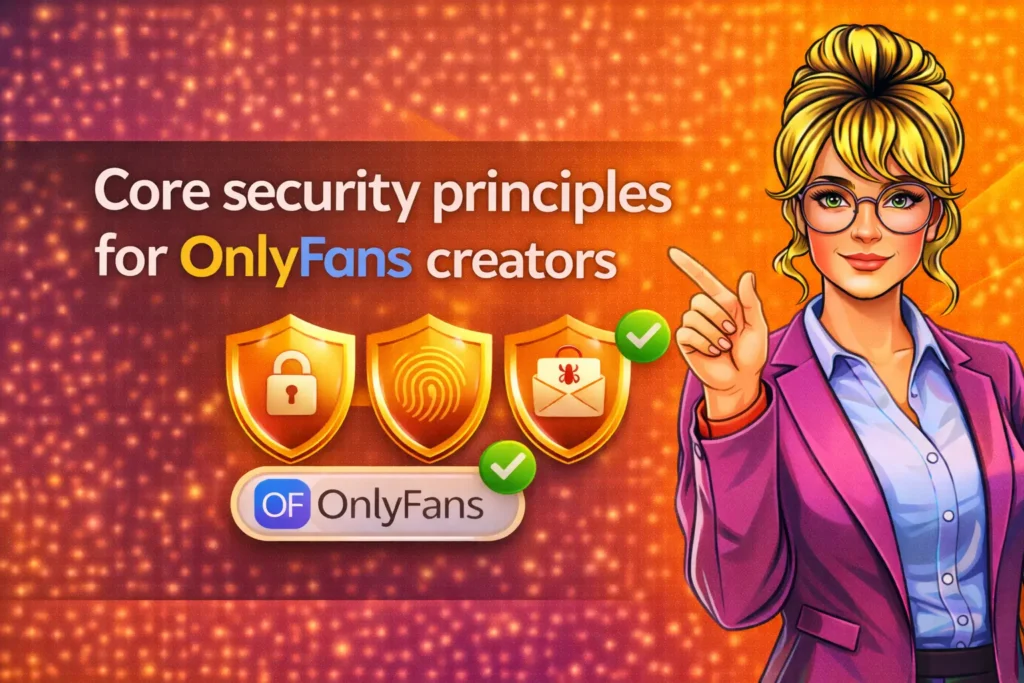 Core security principles for OnlyFans creators
