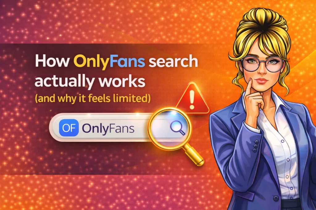 How OnlyFans search actually works (and why it feels limited)