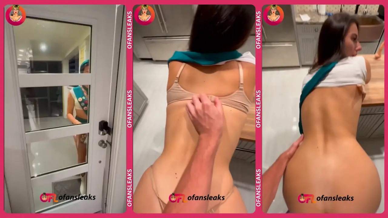 Marie Temara Cookie Seller Roleplay Sex Tape & Nude Porn