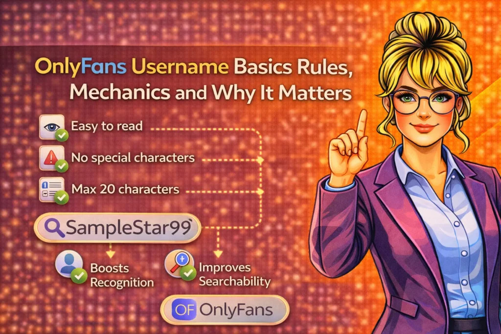 How to choose onlyfans username wisely 2 OnlyFans Username Basics Rules Mechanics and Why It Matters