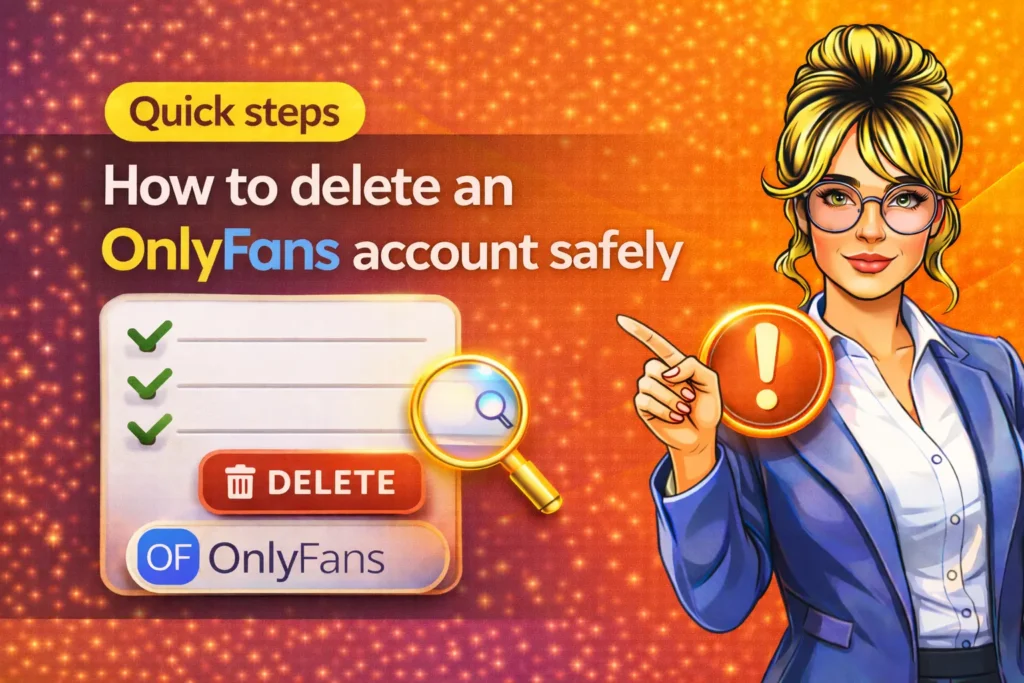 Quick steps How to delete an OnlyFans account safely