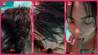 Salomelons Blowjob in Pool Leaked POV Outdoor Sex Tape