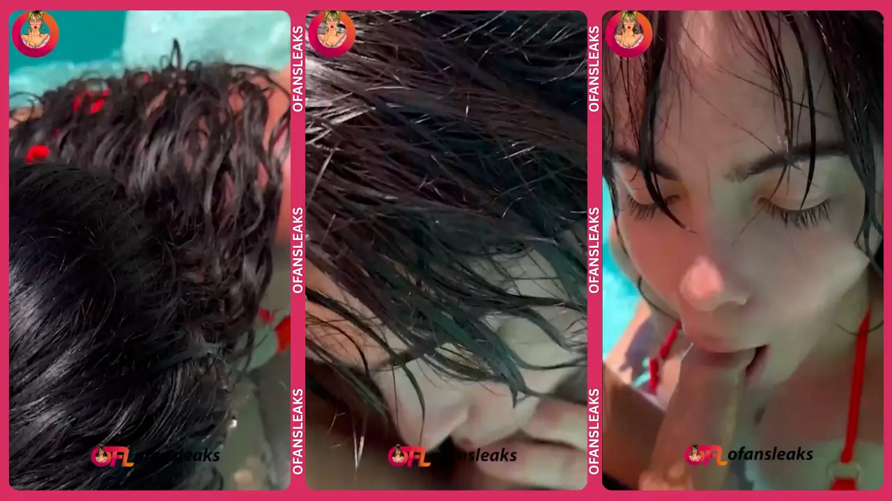 Salomelons Blowjob in Pool