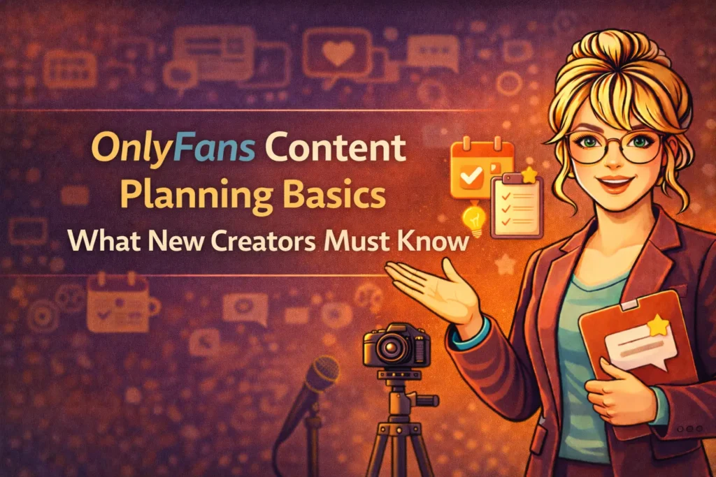 OnlyFans Content Planning Basics What New Creators Must Know