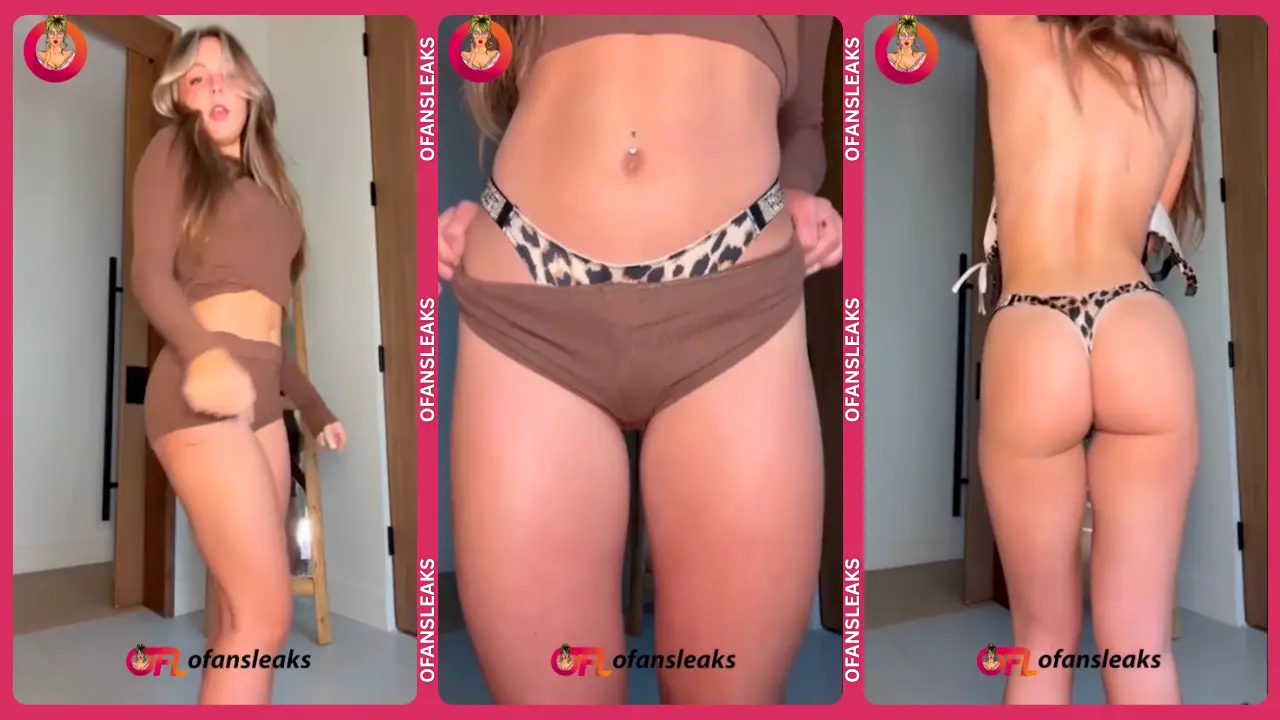 Piper Rockelle Flaunts Curves In Leopard Lingerie Exclusive